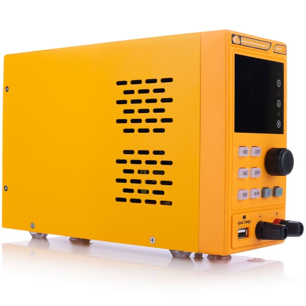 Laboratorieaggregat AmpForce RAFEP-3210 – Justerbar 0-32V 10A | LCD Display | USB Quick Charge