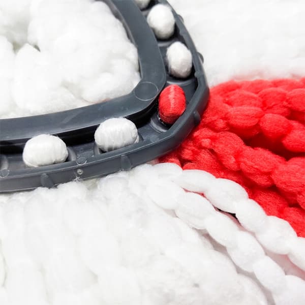 Roterende Mopphode 38 Cm – Mikrofiber | Maskinvaskbar | Reservedel for Vileda Easy Wring, Turbo