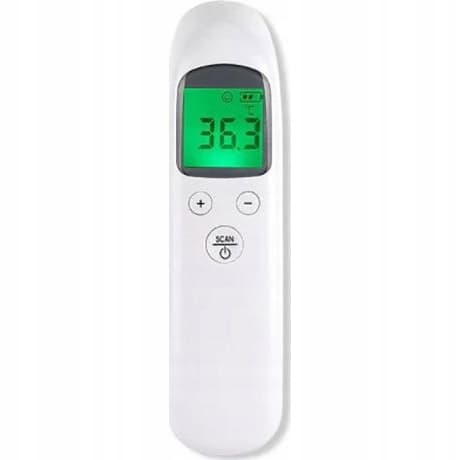 Beröringsfri Medicinsk Infraröd Termometer och Väderstation – Hygrometer | Extern Sensor | LCD-Display