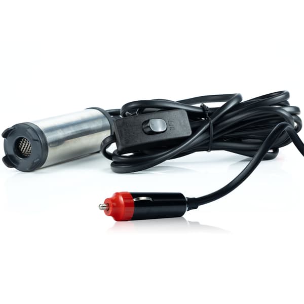 Elektrisk Branslepump 12V för Bil – Rostfritt Stal | 12 L/Min | Universal Anvandning