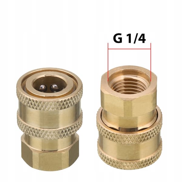 JetClear Fix 7X Avloppsdyse 1/4" – 7 Dyser | Rustfritt Stal | For Ror og Avloppsrør