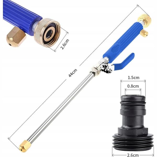 Trykstang til Haveslange 3/4'' SET3 – 2 Dyser | 25 Bar | 15 M Rækkevidde