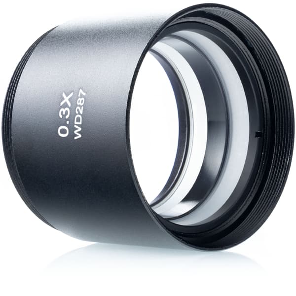Stereomikroskop Linse 0,3X – Stor Arbejdsafstand | 287Mm | Reservedel til Moon Pro, Andromeda Pro