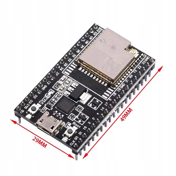 ESP-WROOM-32U DevKitC – WiFi och Bluetooth | 32 GPIO | U.FL Antenn | 4MB Flash | Arduino IDE | IoT