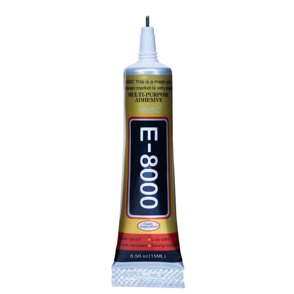 Universallim E-8000 15ml – Præcis Applikator | Stærk Binding | Til Elektronik, Smykker, Modellering