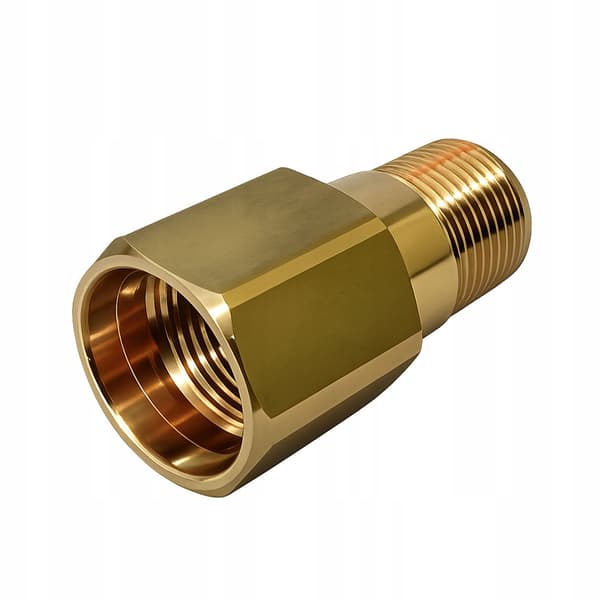Adapter Easy Lock TR20 IG til M18 M – Massiv Messing | Reservedel til Karcher 4.111-036.0, K7