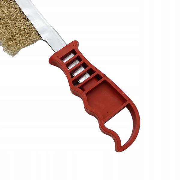 Messingbørste 250Mm – Ergonomisk Greb | Effektiv Rengoring | til Rust, Svejsning, Maling