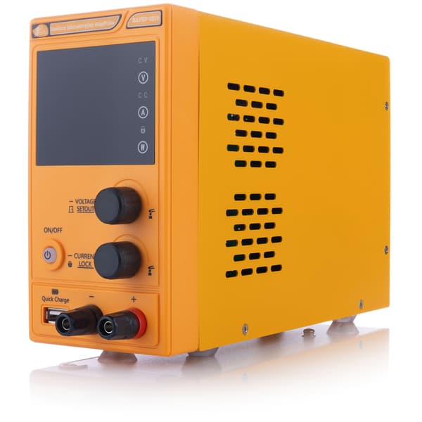 Laboratorieforsyning AmpPulse RAPEP-3210 – 32V 10A | Justerbar Spænding/Strøm | USB Quick Charge | Præcis Display