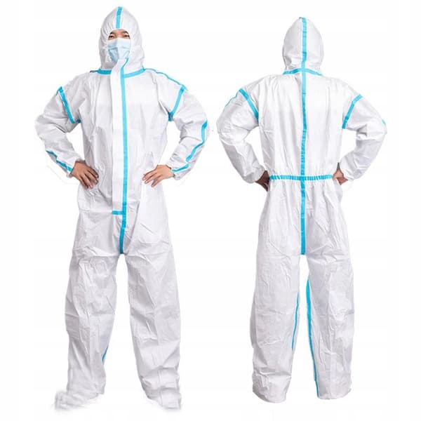 Engangs Malerdress Sett 185 Cm – Avansert Beskyttelse | Pustende Stoff | 5 Stykker