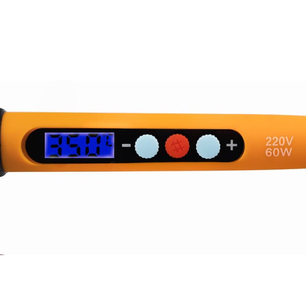 Lödset 12-i-1 Rosfix Electric S – LCD-Display, 60W, 6 Spetsar | 180–500°C | för 900M-Spetsar
