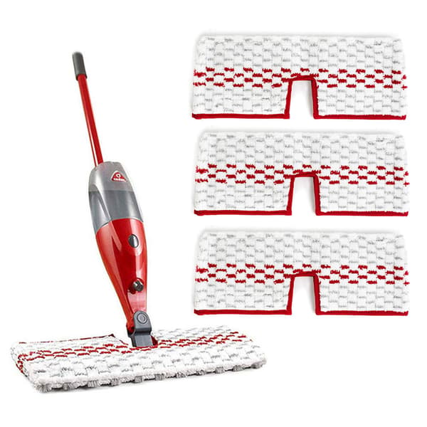 Moppad Set 3-Pack Rektangulär 41X16 Cm – Mikrofiber | Tvättbar | Ersättningsdel för Vileda 1-2 Spray Max, Spray