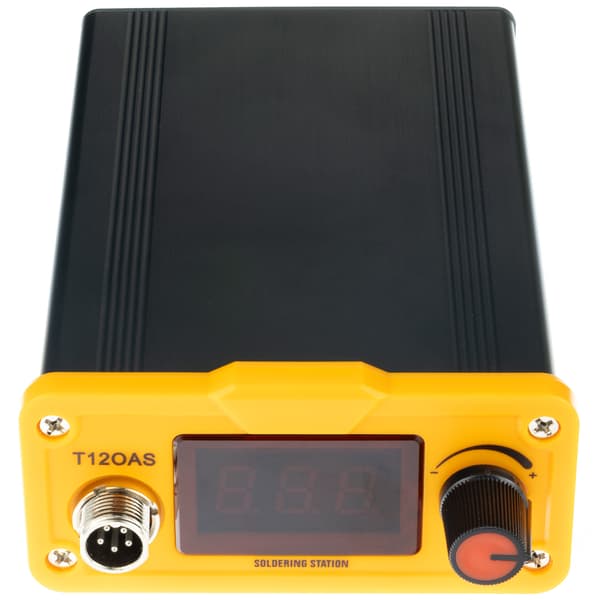 Lodestation T12 Orange Akbash Standard – Lynhurtig Opvarmning | 200–450°C | Display | til T12-Spidser