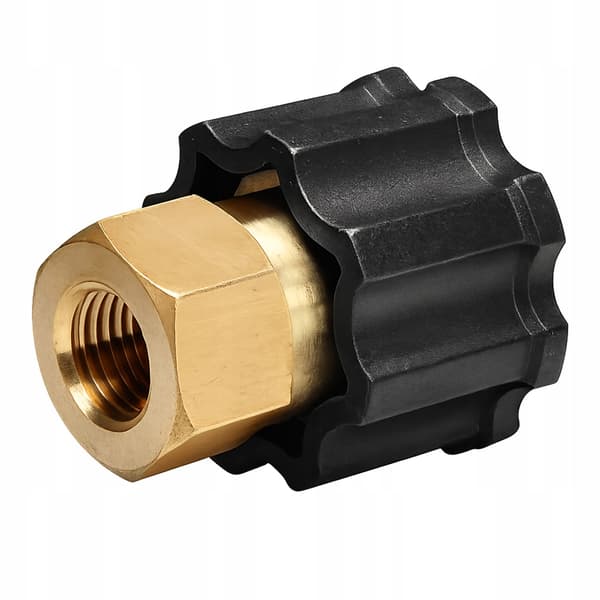 Adapter M22x1,5 til 1/4 F – Messing | O-Ring | Reservedel til Karcher HD, HDS