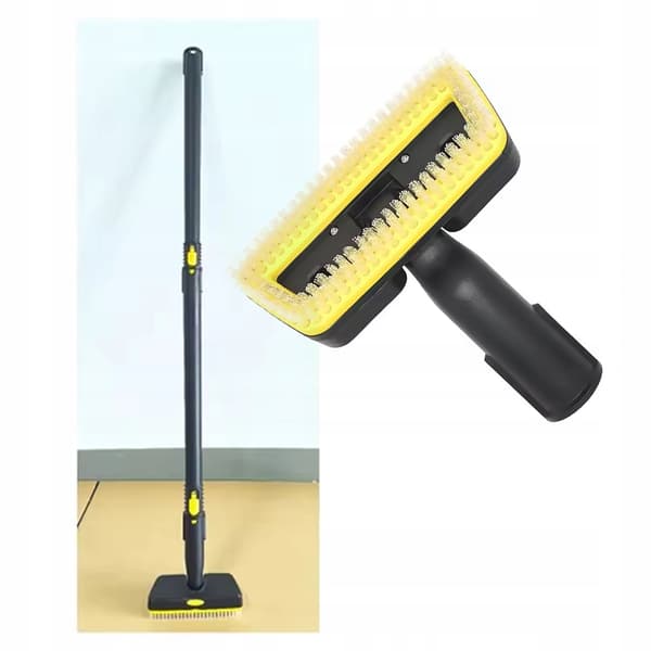 SteamBrush Rect SC Håndbørste for Dampvasker – Rektangulær | Click Montering | Reservedel for Karcher SC1, SC2, SC3