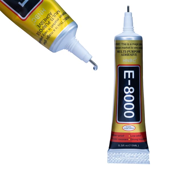 Universal Lim Sæt B-7000, E-8000, T-7000 3x15ml – Præcisionslim | Fleksible Samlinger | Til Elektronik, Smykker, Glas