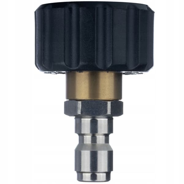 PowerLink Drejeadapter M22X1.5 til 3/8 Lynkobling – Rustfrit Stal og Messing | 4000 PSI | til Hogtryksrenser