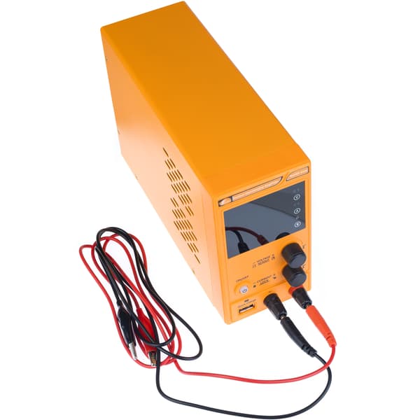 Laboratoriestrømforsyning AmpPulse RAPEP-6405 – 0-64V 5A | LCD Skærm | USB Quick Charge | Præcis Justering