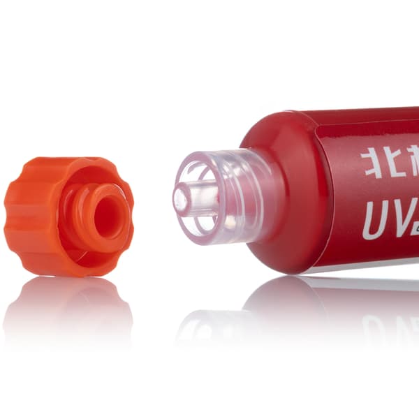 Rod UV-Loddemaske 10ml med Sprøjte – Hurtig Haerdning | Isolerende Beskyttelse til PCB | Til Reparation og Forsegling