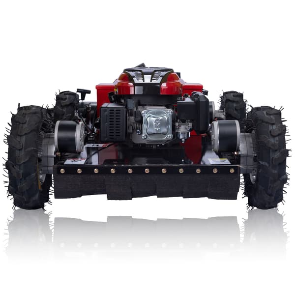 Fjaerrstyrd Rojsrobot Red Hunter Mini – 7,6HK 196cc | 4x4 Drift | Justerbar Klipphojd | Professionell Kartring