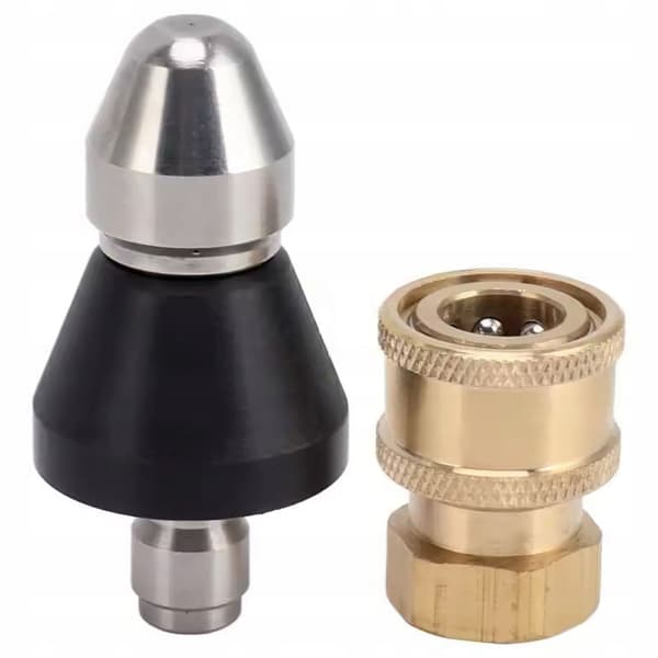 JetClear Fix 7X Avloppsdyse 1/4" – 7 Dyser | Rustfritt Stal | For Ror og Avloppsrør