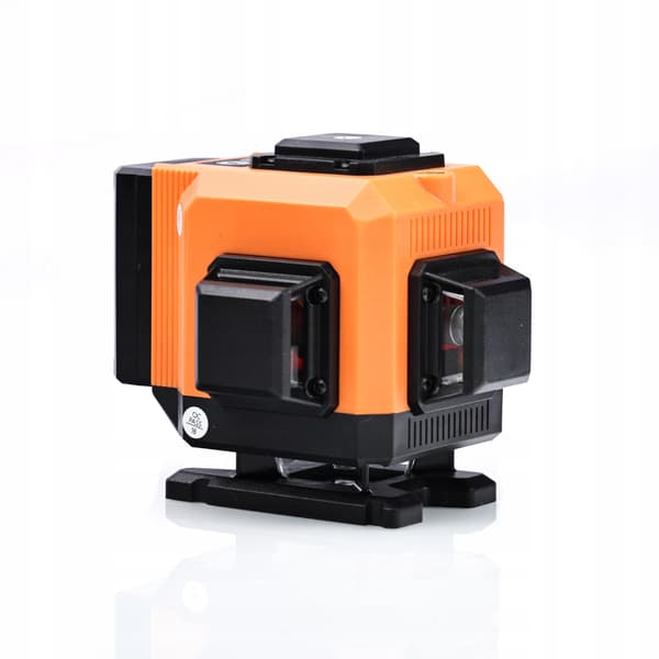 Laser Vatterpas Orange Tiger ROT12L – 12 Linjer 3D | Stativ 43-120Cm | 14 Dele MAX PACK