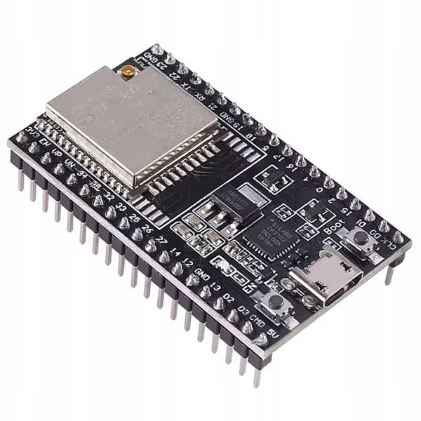 ESP-WROOM-32U DevKitC – WiFi og Bluetooth | 32 GPIO | U.FL Antenne | 4MB Flash | Arduino IDE | IoT