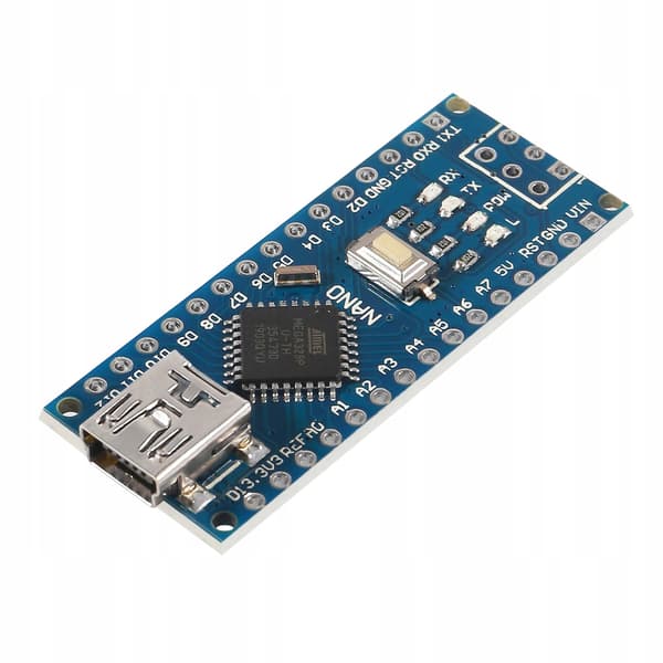 Nano 3.0 Atmega328 CH340 Modul – USB-UART Programmering | 5V | Kompatibel med Arduino Uno, Mega