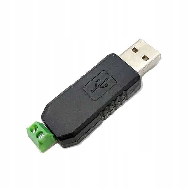 USB til RS485 Konverter CH340 – 6 Mbps | Terminalblok | Understøtter Modbus, PLC | Kompatibel med Windows, Linux