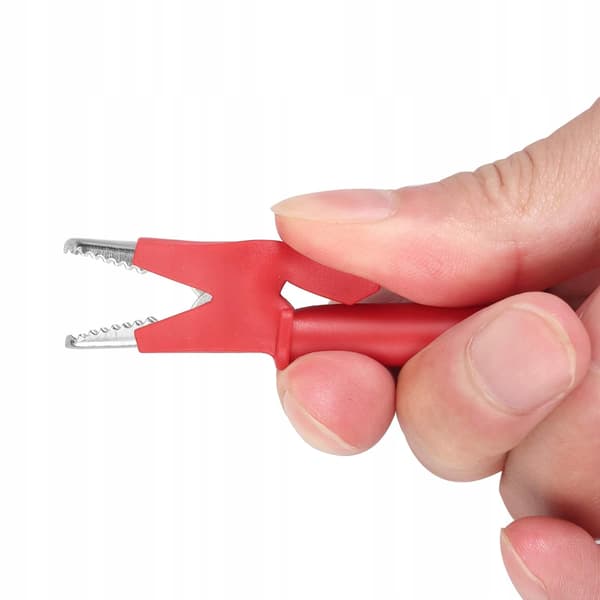 Målekabel Krokodille 1000V 15A Blå – Silikoneisolering | 100 Cm | til Multimeter