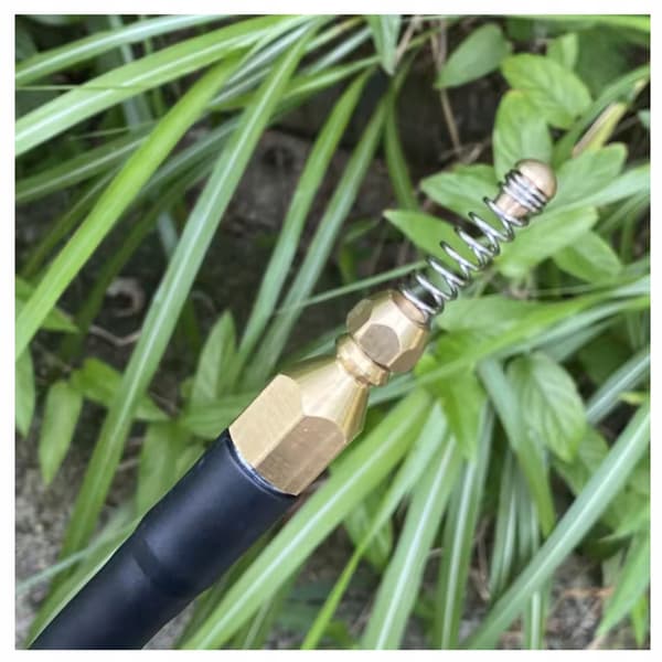 JetTwist Pro 1/8 BrassSpin – Roterende 3D Dyse | 1/8 Tomme Gevind | Messing | til Højtryksrenser
