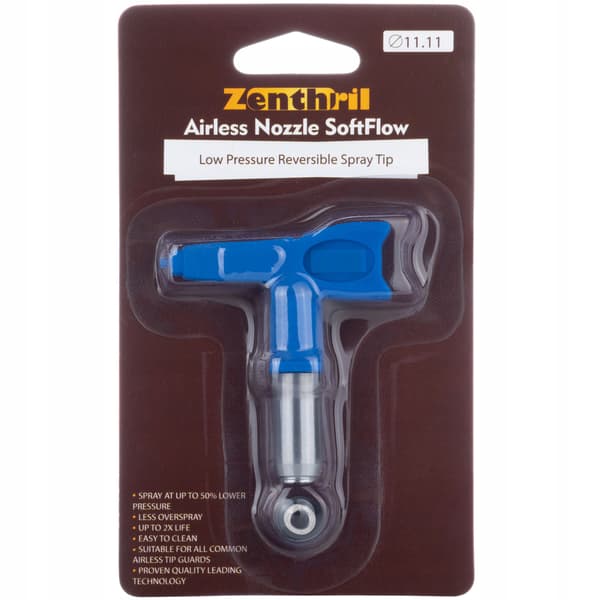 Lackmunstycke Zenthril SoftFlow 616 + FFLP Skydd – 30 Cm Sprutbredd | Lågtryck | Kompatibel med Graco, Wagner