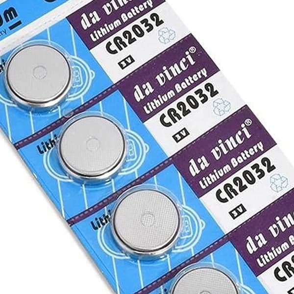 Litiumbatteri CR2032 3V – 5-Pakning | Lang Levetid | Universal Til Elektronikk