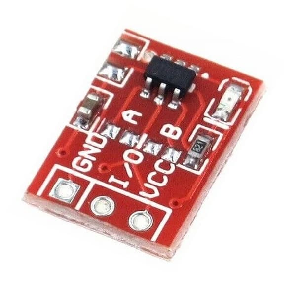Touchmodul TTP223 – Kapasitiv Sensor for Enkel Styring | 2.0V-5.5V DC | Digital Utgang