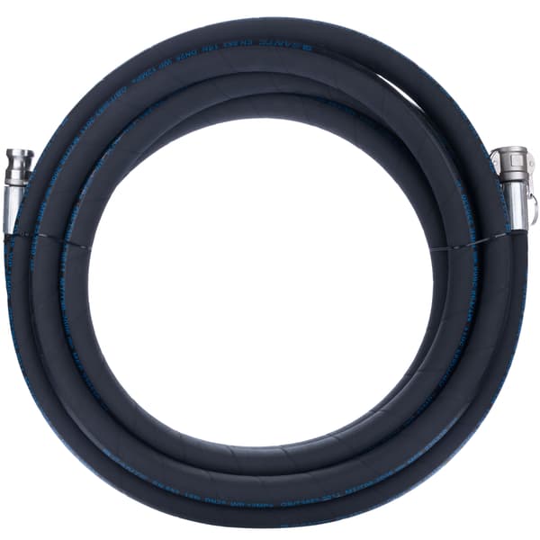 Putsmaskinsslang DN32 10M – Hydrauliska Camlock Kopplingar | 40 Bar | för Gips- och Cementputsaggregat
