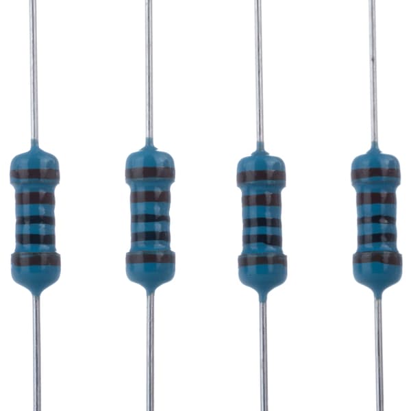 Motstand 1KOhm 0,25W 1% – 100 Stk | THT-Montering | for Elektronikkprosjekter og Eksperimenter