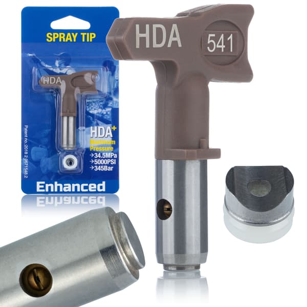 Fargsprutmunstycke Rosfix HDA+ 541 – 25 Cm Sprutbredd | for Spackel | Ersattningsdel for Graco, Wagner, Titan