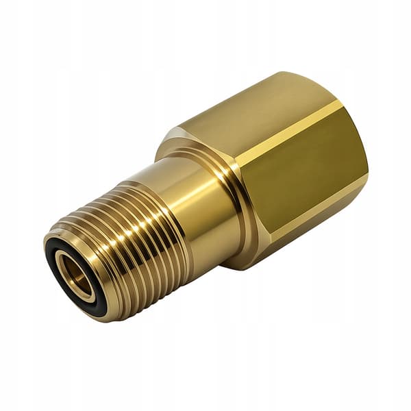 Adapter Easy Lock TR20 IG til M18 M – Massiv Messing | Reservedel til Karcher 4.111-036.0, K7