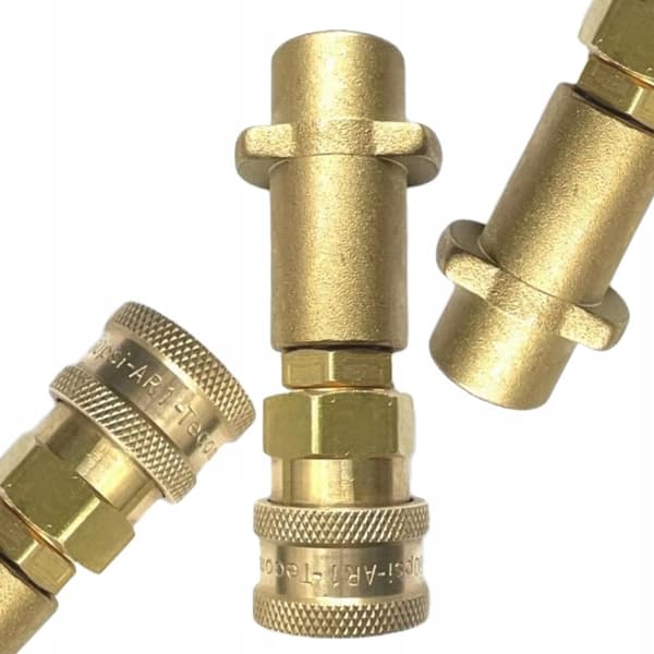 Adapter for Hogtrykkspyler QC til Hurtigkobling 1/4" – Solid Konstruksjon | 160 Bar | Reservedel for Karcher K2 K5 K7