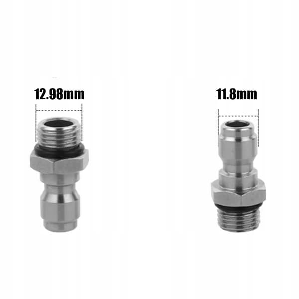 Adapter 1/4 QC til K Bayonet – Hurtig Montering | 160 Bar | Kompatibel med Kärcher K2, K3