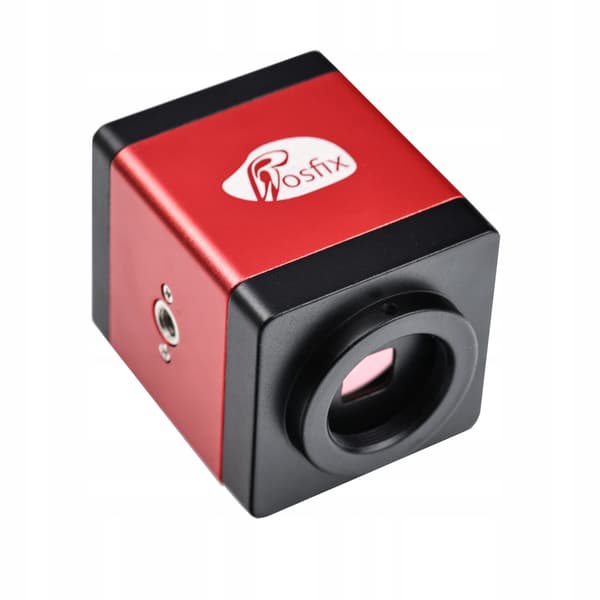 Mikroskopsæt Draco Red Pro 3-i-1 – Full HD Kamera 2MP | 100X Objektiv | Aluminiumsplatform