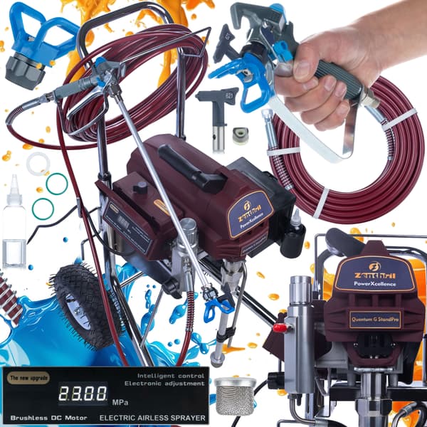 Fargspruta Quantum G StandPro – 2200W Brushless | 20MPa 2,8L/Min | LCD | PowerXcellence