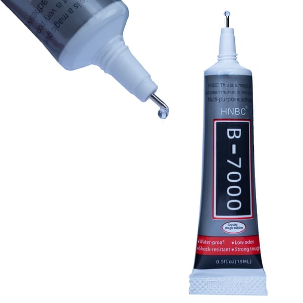 Universal Lim Sæt B-7000, E-8000, T-7000 3x15ml – Præcisionslim | Fleksible Samlinger | Til Elektronik, Smykker, Glas