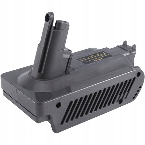 Adapter Bosch 18V til Dyson V10 – Solid ABS | Min 4.0Ah | Kompatibel med Dyson V10 Absolute, Animal, Motorhead