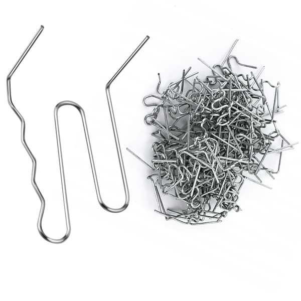 Plaststifter Rund og Flat S 0,8Mm – 100 Stk | Solid Feste | for Bil og Hobby
