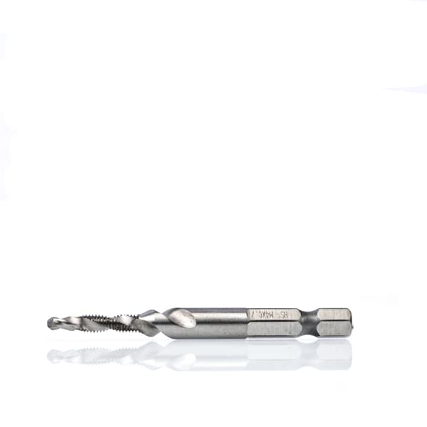 Rosfix Gevindbore Sæt 6 Dele M3-M10 – HSS Stål | 1/4" Skaft | til Metal, Træ, Plast