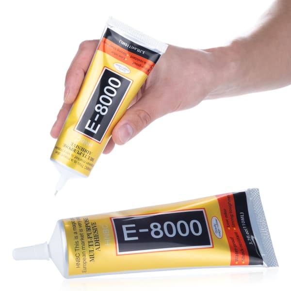 Universal Lim E-8000 110Ml – Præcisionsapplikator | Stærk Binding | til Elektronik, Smykker, Modelbygning