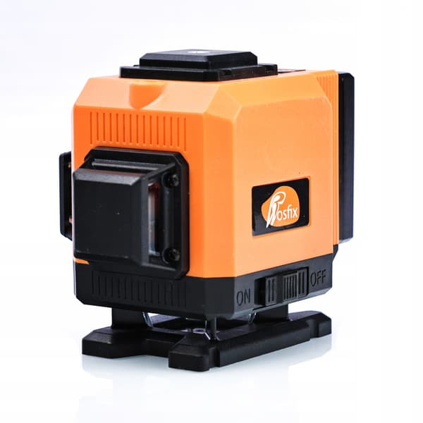 Laser Vatterpas Orange Tiger ROT12L – 12 Linjer 3D | Stativ 43-120Cm | 14 Dele MAX PACK