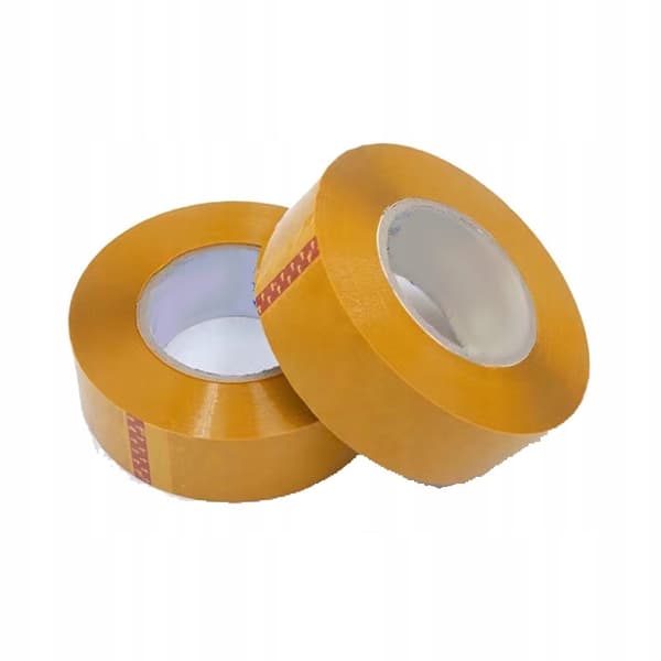 Packtejp Gul 48Mm X 50M 6-Pack – Extra Stark Vidhäftning | UV-Tålig | för Paket och Förvaring