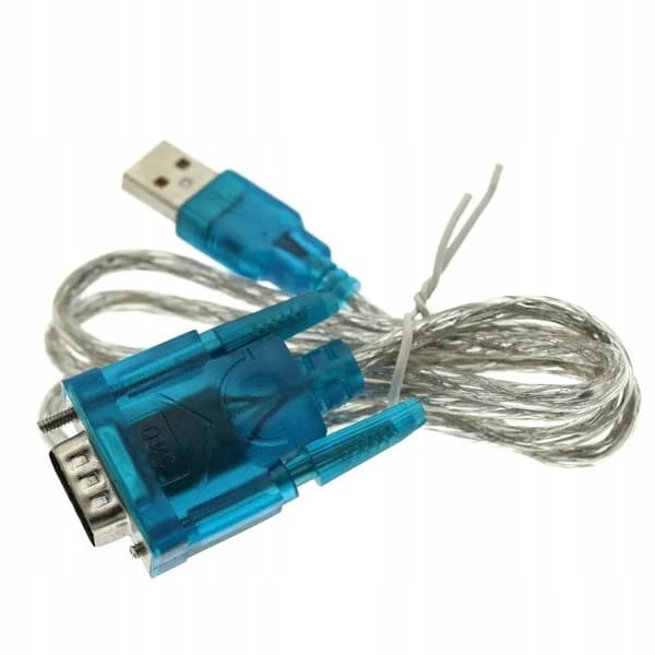 USB til RS232 Adapter CH340 – Oppretter Seriell COM-Port | 0,8 M Kabel | Kompatibel med Windows