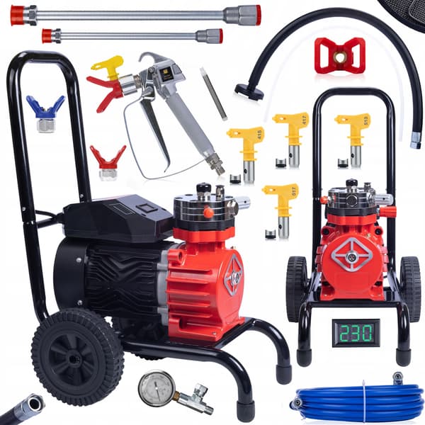 Fargspruta Strong Storm RSS05 3500W – Borstlos Motor | 22MPA 18L/Min | 10-i-1 Kit